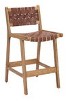 Feder Counter Stool Brown — Set of 2