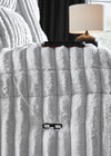 Rhines Falls Power Reclining Sofa with Drop Down Table - Alloy