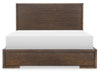 Architect Panel Bed — King / Onyx