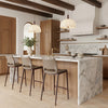 Ace Counter Stool (Set of 2) Brown & Walnut — Set of 2