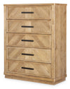 Torrance Drawer Chest — Aged Driftwood