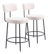 Blanca - Counter Stool (Set of 2) - Ivory