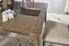 Beacon Hill 42-inch Rectangular Dining Table W Leaf — Dusted Barley