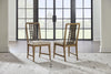 Beacon Hill Open Back Side Chair — Set of 2 — Dusted Barley