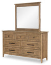 Beacon Hill 66-inch Dresser — Dusted Barley