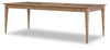 Beacon Hill 42-inch Rectangular Dining Table W Leaf — Dusted Barley