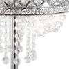Droplet - 60" Floor Lamp - Polished Chrome And Clear Crystal Accents