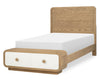 Margot Storage Bed — Twin / Desert Oak and Cloud White