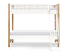 Margot Bunk Bed — Twin / Twin / Desert Oak and Cloud White