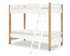 Margot Bunk Bed — Twin / Twin / Desert Oak and Cloud White