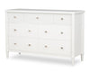 Adeline 52-inch 7 Drawer Dresser — Cloud White