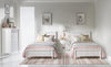 Adeline Round Nightstand — Cloud White