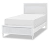 Adeline Panel Bed — Twin / Cloud White