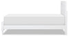 Adeline Panel Bed — Twin / Cloud White