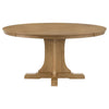 Hartville - 60" Round Dining Table - Natural Light Brown