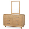 Theo 52-inch 6 Drawer Dresser — Desert Oak