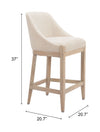 Calmo Counter Stool Beige