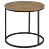 Lainey - Round Occasional Side End Table - Mango