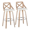 Charlotte - 30" Fixed-Height Barstool (Set of 2)