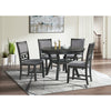 Amherst - Dining Table With Wood Leg - Gray Finish
