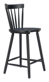 Tyce Counter Stool Black — Set of 2
