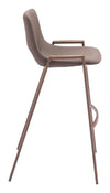 Desi Barstool Brown & Walnut — Set of 2