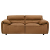 Buxton - Top Grain Leather Upholstered Loveseat