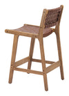 Feder Counter Stool Brown — Set of 2