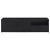 Murray - 70" 2-Door TV Stand Media Console - Black