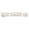 Dorset - Upholstered Round Track Arm Sofa Set