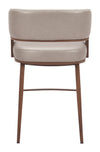 Poise Counter Stool Brown & Walnut