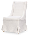 Torrance - Slip Covered Chair (Set of 2) - Aged Driftwood