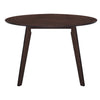 Tioga - 47" Round Table - Brown Cherry