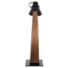Noah - 22.25" Table Lamp - Walnut And Black