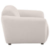 Destino Chenille Upholstered Splayed Arm Accent Chair Greige — product view 8