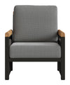 Naru Accent Chair Gray