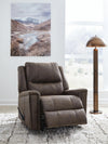 Lixtowel Recliner - Walnut