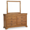Echelon Rectangular Mirror — Heritage Walnut