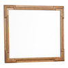 Echelon Rectangular Mirror — Heritage Walnut