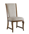Echelon Upholstered Side Chair — Set of 2 — Heritage Walnut