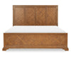 Echelon Parquet Panel Bed — King / Heritage Walnut