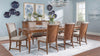 Echelon 44-inch Leg Dining Table — Heritage Walnut