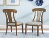Echelon Wood Back Side Chair — Set of 2 — Heritage Walnut