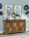 Echelon Server — Heritage Walnut