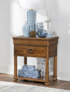 Echelon Open Nightstand — Heritage Walnut