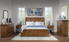Echelon Arched Mirror — Heritage Walnut