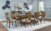 Echelon 44-inch Trestle Dining Table — Heritage Walnut