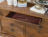 Echelon 66-inch Dresser — Heritage Walnut