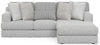 Logan - Upholstered Sectional With Comfort Coil Seating And Accent Pillows Included
