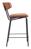 Charon Counter Stool Vintage Brown — Set of 2